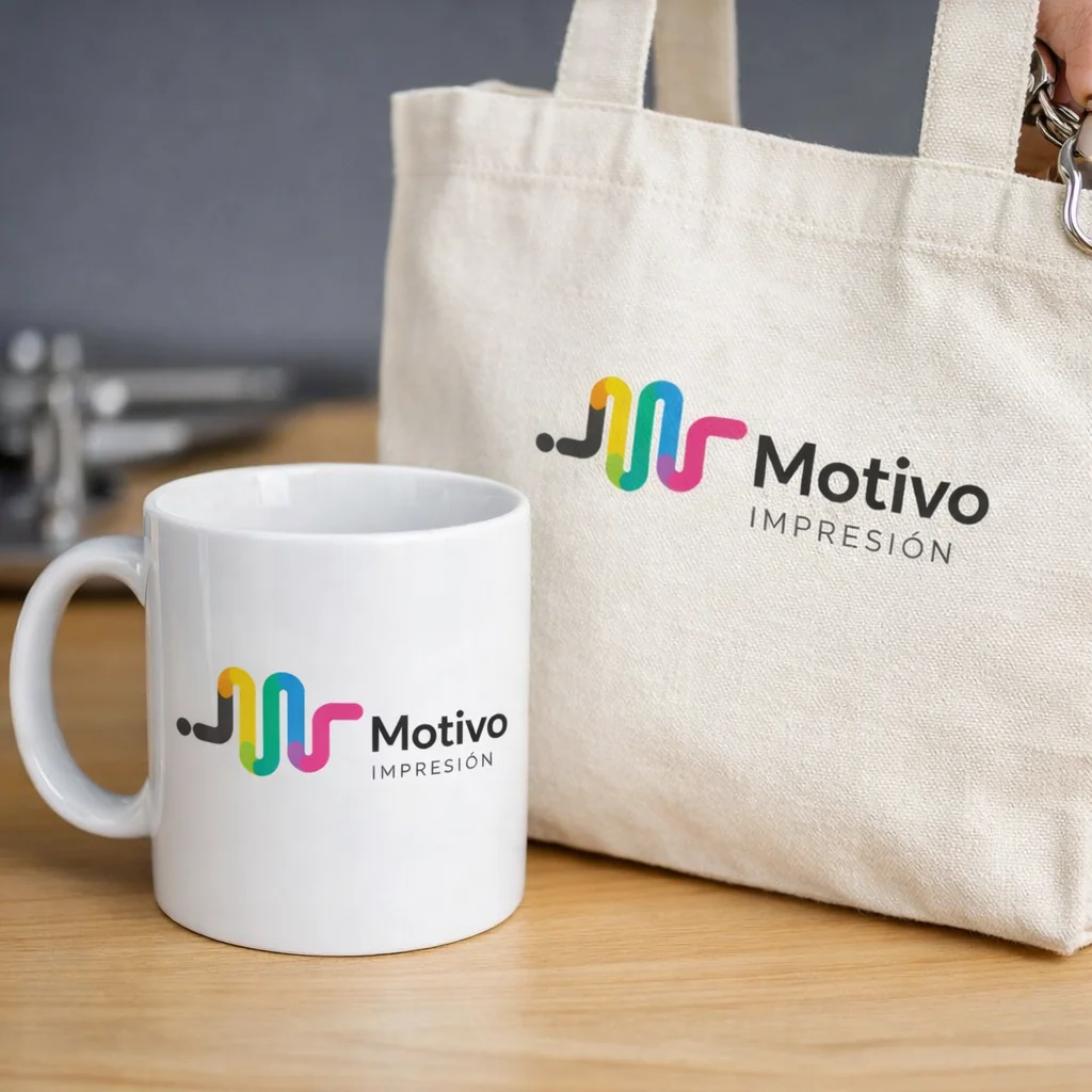 Merchandising personalizado con impresión de calidad y acabados profesionales